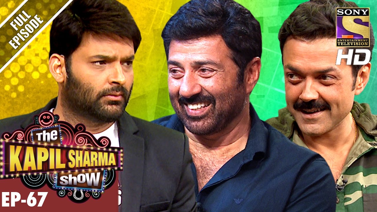 The Kapil sharma show In Sunny Deol Bobby Deol Movie